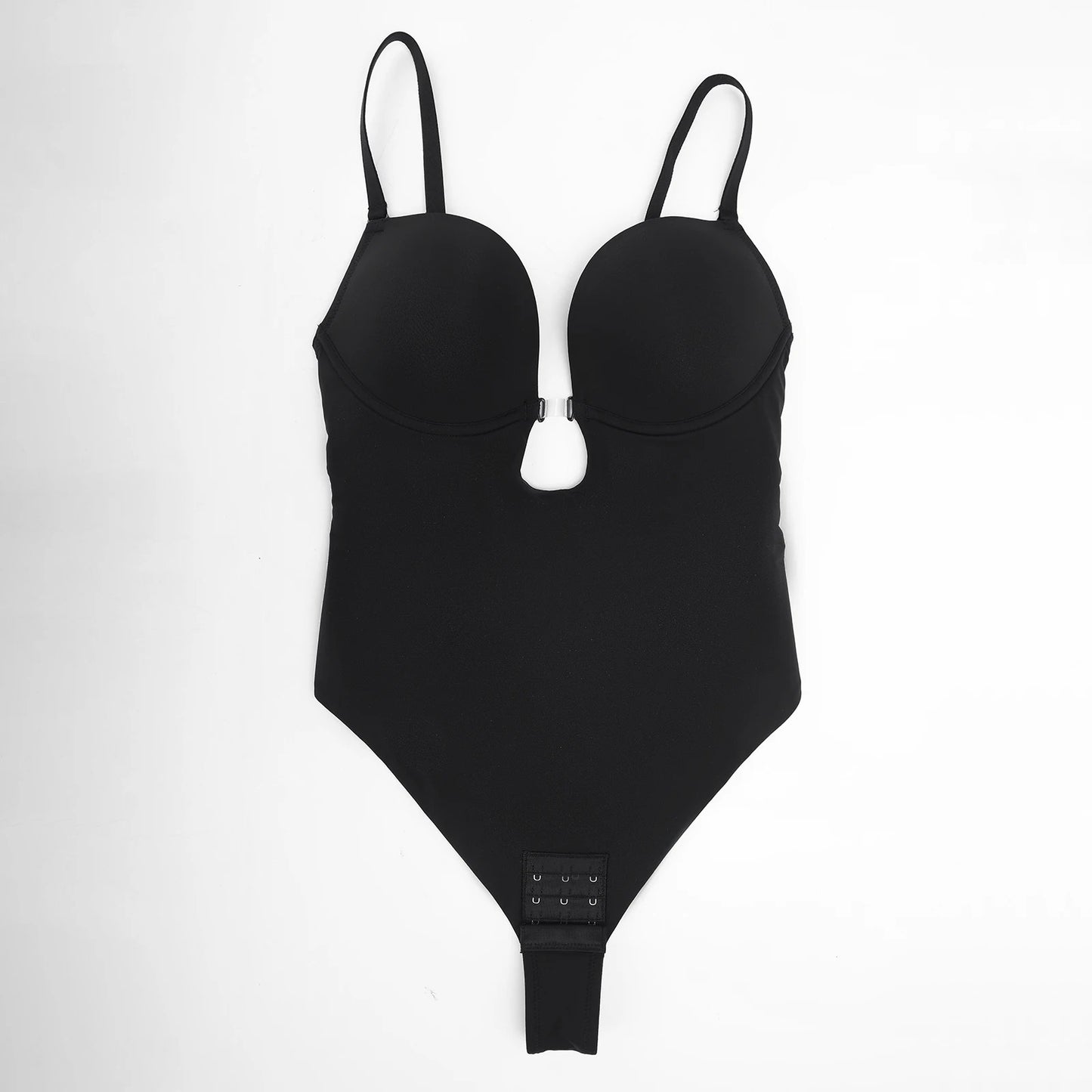 Body z głębokim dekoltem i stringami