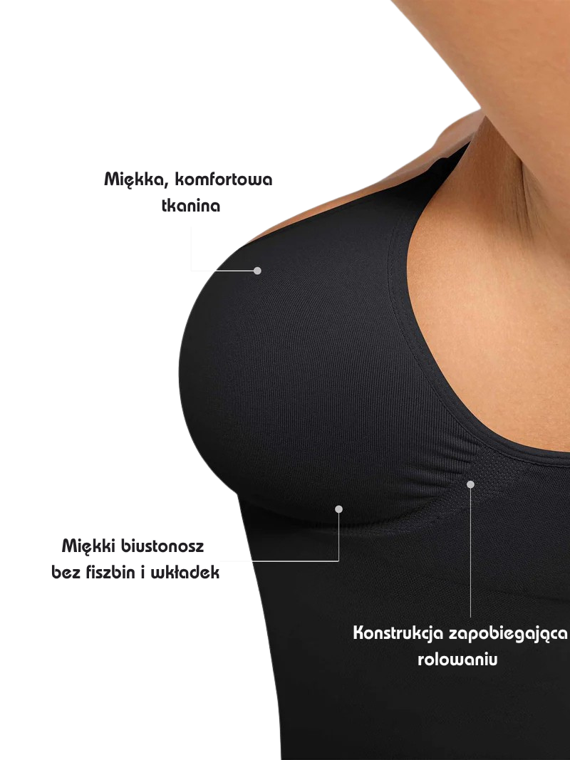 Wycięty Top Modelujący